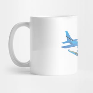 Civil Single-engined High Wing Seaplane Mug